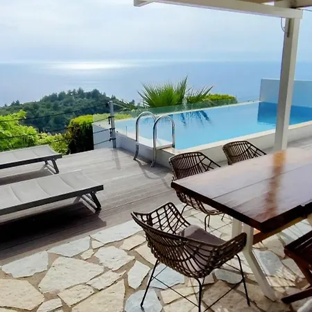 White Lefkada Villa *