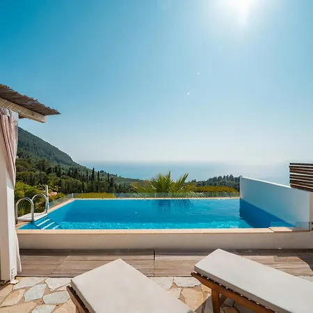 White Lefkada Villa *